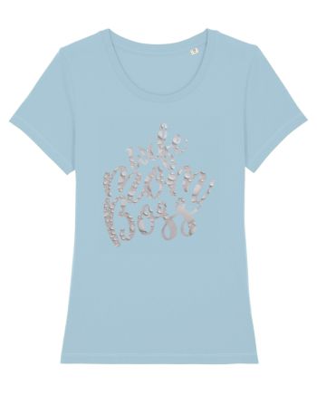 Wife Mom Boss Sky Blue