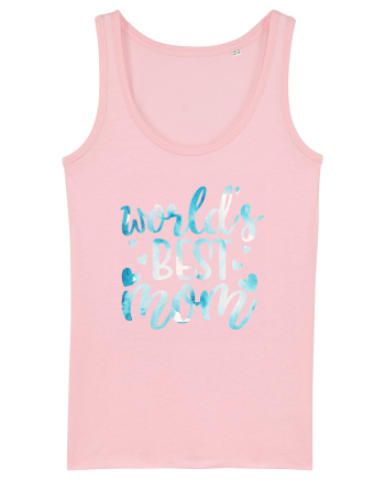 World's Best Mom Cotton Pink