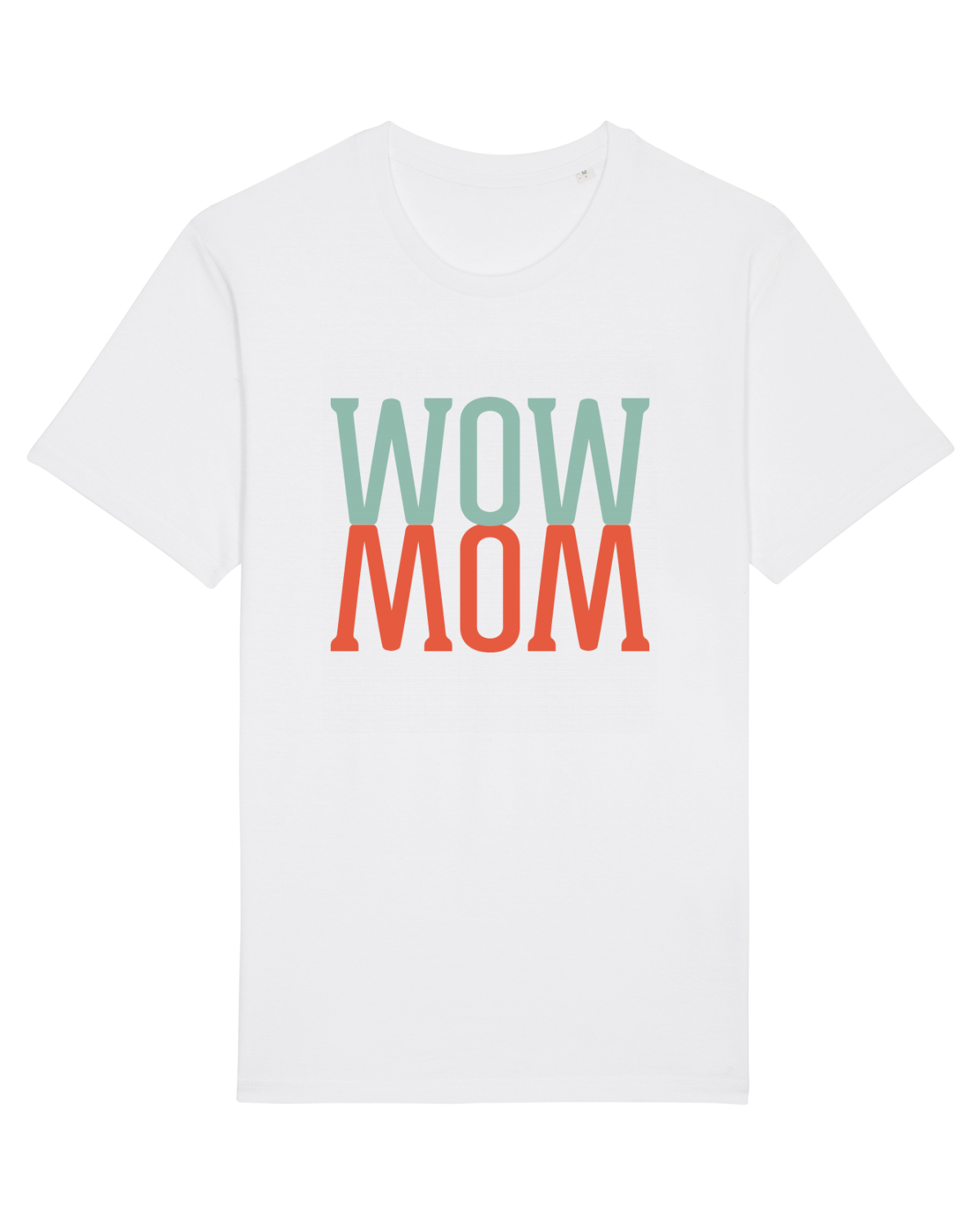 Tricou mânecă scurtă Unisex Rocker White