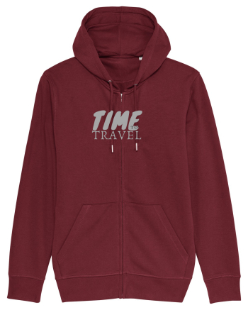 Time To Travel Burgundy