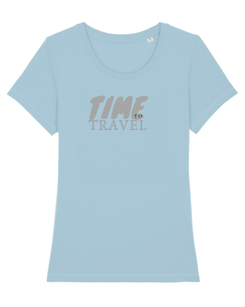 Time To Travel Sky Blue