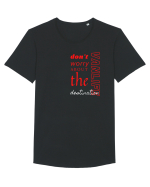 Don't Worry Tricou mânecă scurtă guler larg Bărbat Skater