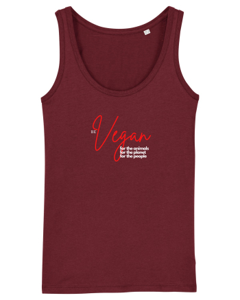 Be Vegan!!! Burgundy