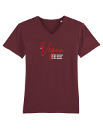 Be Vegan!!! Tricou mânecă scurtă guler V Bărbat Presenter