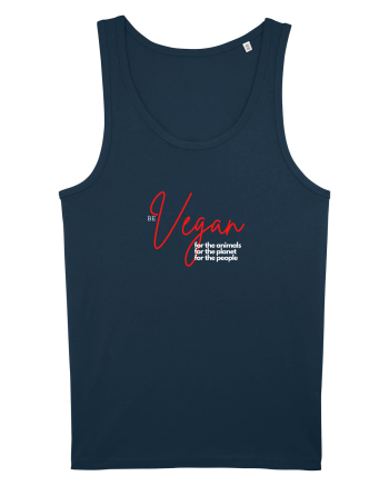 Be Vegan!!! Navy