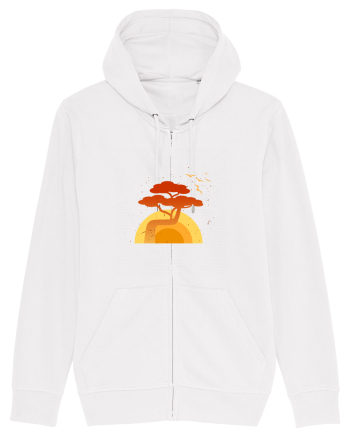 Copac la apus White