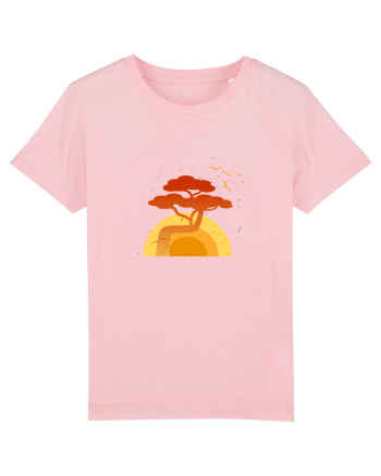 Copac la apus Cotton Pink