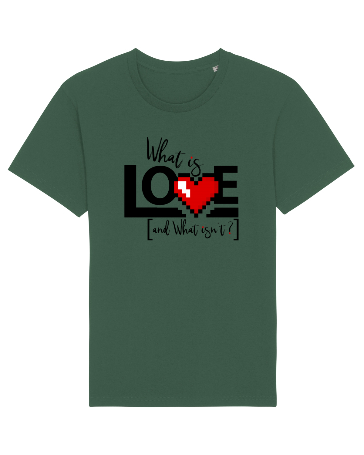 Tricou mânecă scurtă Unisex Rocker Bottle Green
