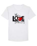 Love Tricou mânecă scurtă guler larg Bărbat Skater
