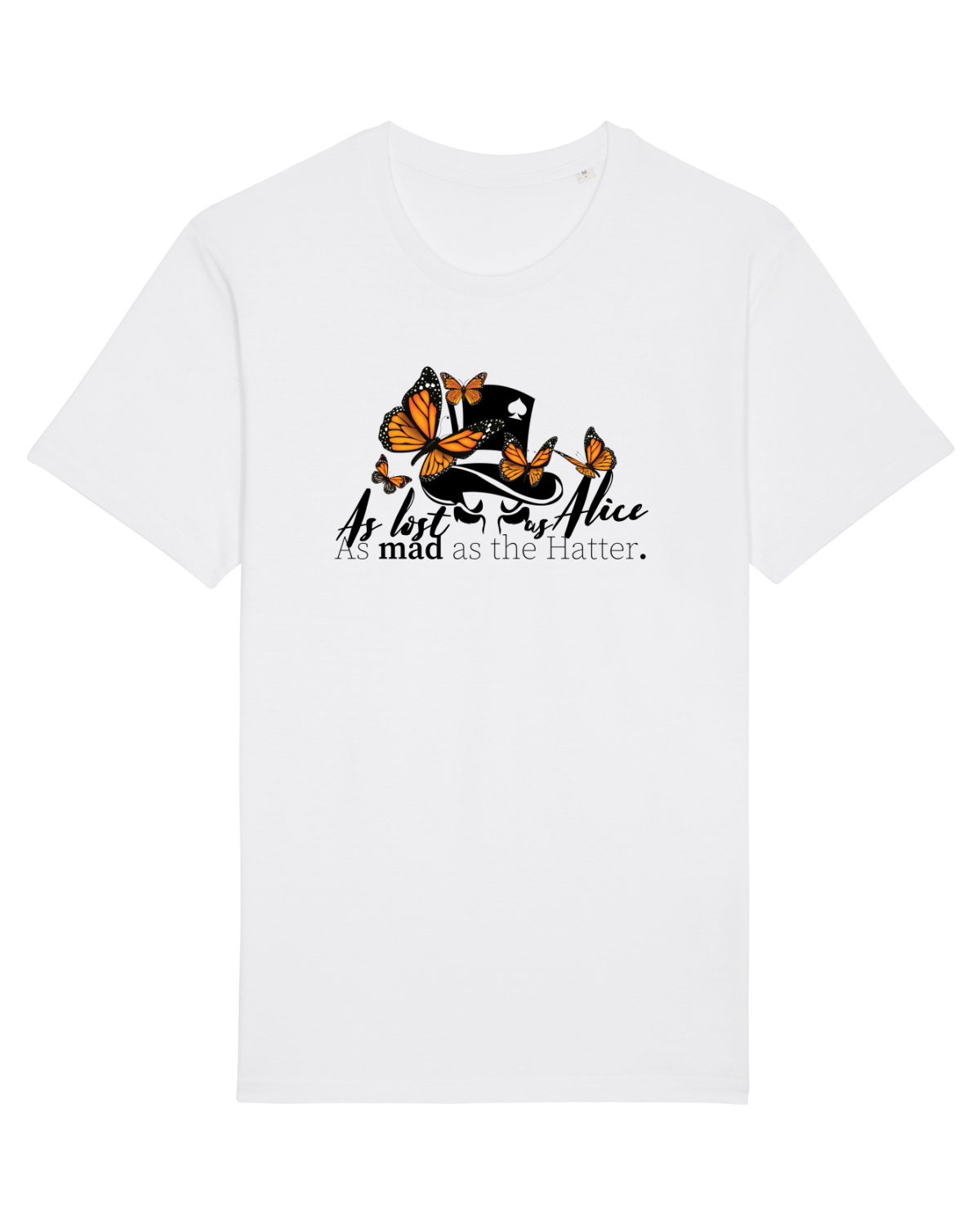 Tricou mânecă scurtă Unisex Rocker White