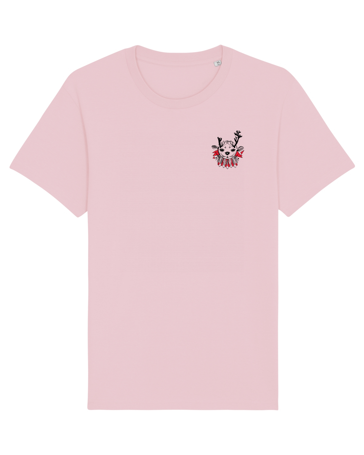 Tricou mânecă scurtă Unisex Rocker Cotton Pink
