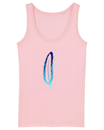 Pana albastra Cotton Pink