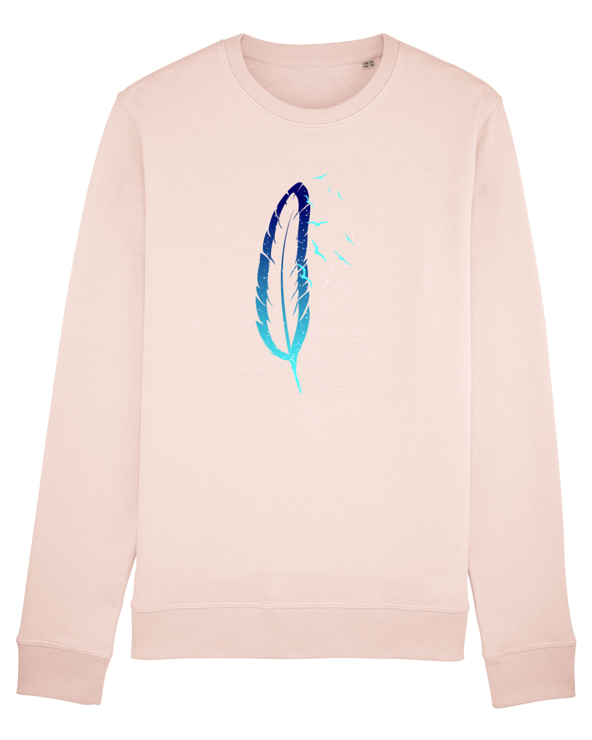 Bluză mânecă lungă Unisex Rise Candy Pink