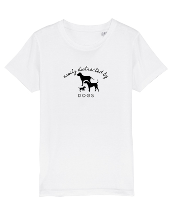 Easily Distracted By Dogs White