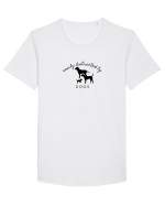Easily Distracted By Dogs Tricou mânecă scurtă guler larg Bărbat Skater