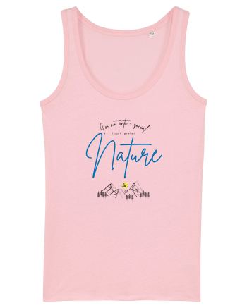 I'm Not Anti-social  Cotton Pink