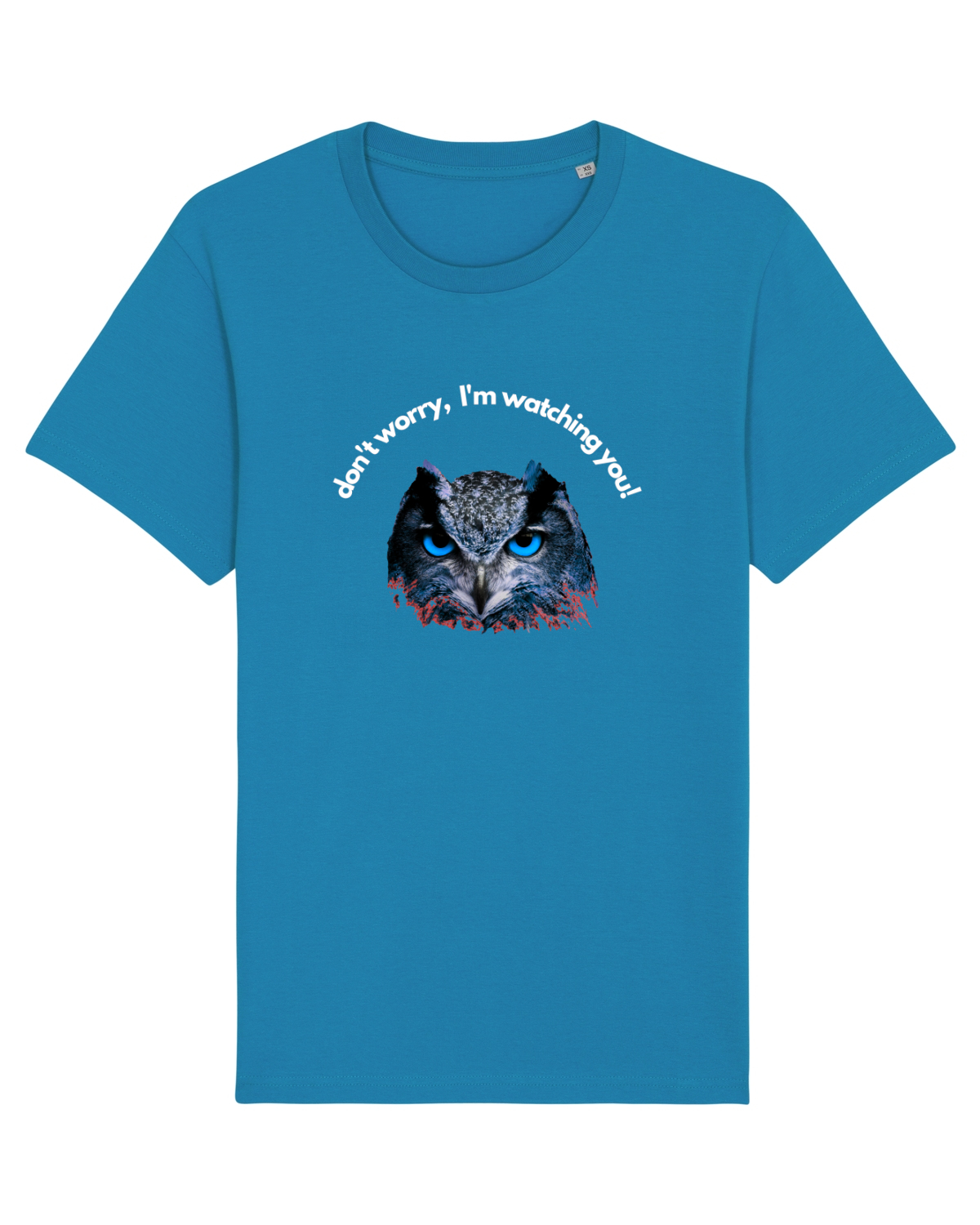 Tricou mânecă scurtă Unisex Rocker Azur