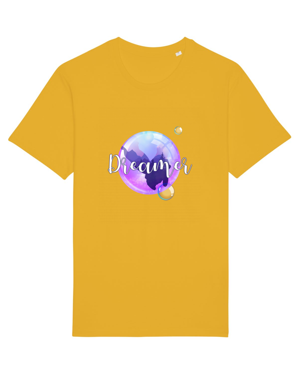 Tricou mânecă scurtă Unisex Rocker Spectra Yellow