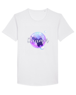 Visator Tricou mânecă scurtă guler larg Bărbat Skater