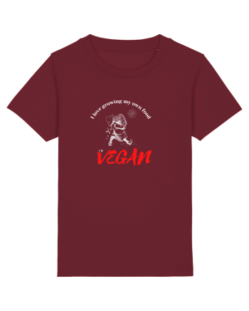 Vegan lifestyle Burgundy