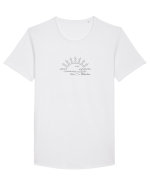 Golden Hour Tricou mânecă scurtă guler larg Bărbat Skater