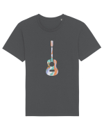 Chitară Funky Tricou mânecă scurtă Unisex Rocker