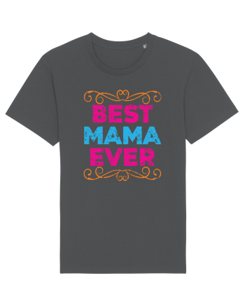 Best Mama Ever Retro Style Anthracite
