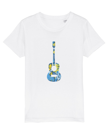 Chitară Funky White