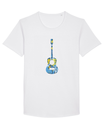 Chitară Funky White