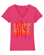 Lost My Mind Tricou mânecă scurtă guler V Damă Evoker