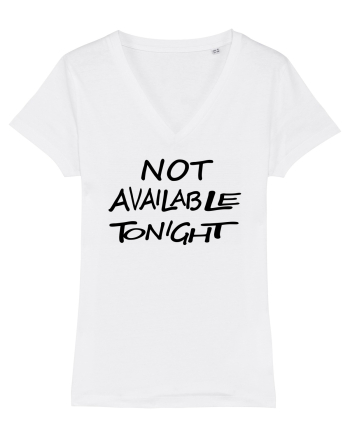 Not Avalable Tonight White