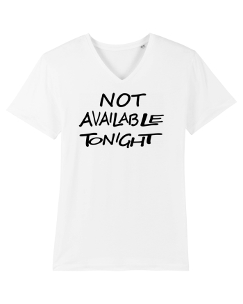 Not Avalable Tonight White