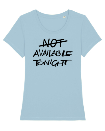 Available Tonight Sky Blue