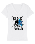 No Soul, No Pain Tricou mânecă scurtă guler V Damă Evoker