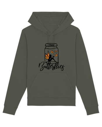 I have Butterflies Khaki