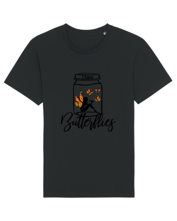 I have Butterflies Black