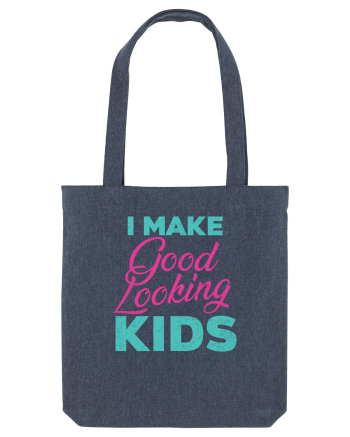 I Make Good Looking Kids Retro Style Midnight Blue