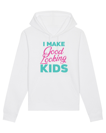 I Make Good Looking Kids Retro Style White