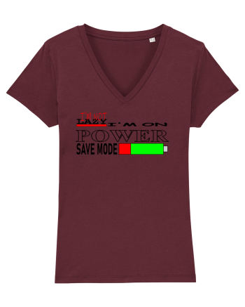 Pwer Save Mode Burgundy