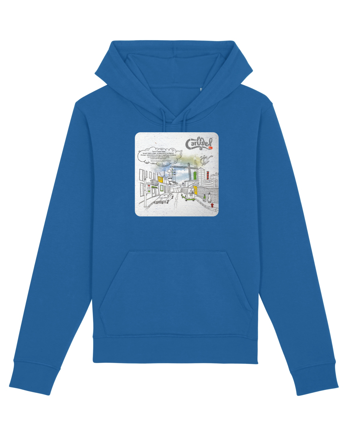Hanorac Unisex Drummer Royal Blue