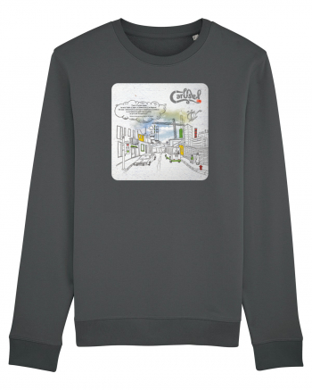 Strada Carusel Bluză mânecă lungă Unisex Rise