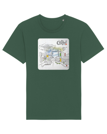Strada Carusel Tricou mânecă scurtă Unisex Rocker
