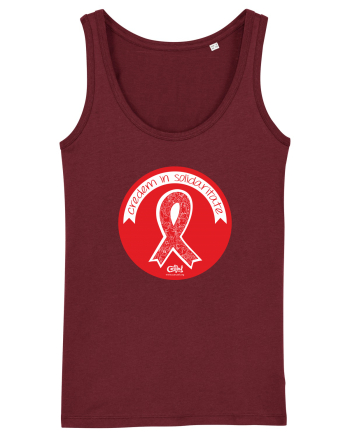 HIV - Credem în solidaritate Burgundy