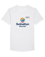 Swimathon Tricou mânecă scurtă guler larg Bărbat Skater