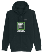 Support. Don't punish Hanorac cu fermoar Unisex Connector