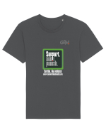 Support. Don't punish Tricou mânecă scurtă Unisex Rocker