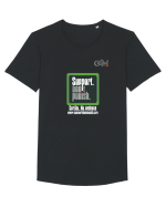 Support. Don't punish Tricou mânecă scurtă guler larg Bărbat Skater
