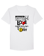 I Love expensive Shit Tricou mânecă scurtă guler larg Bărbat Skater
