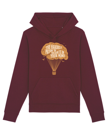 Brain Baloon Burgundy