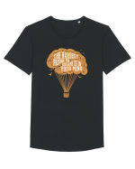 Brain Baloon Tricou mânecă scurtă guler larg Bărbat Skater